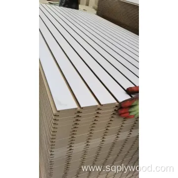 Factory-Groove and Slot White Melamine MDF in 12mm 15mm 18mm